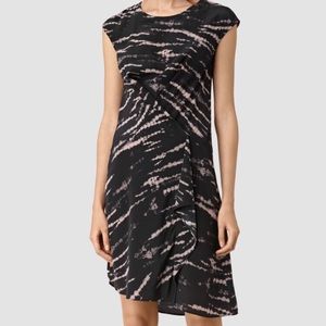 All Saint Breeze Tye Silk Dress
